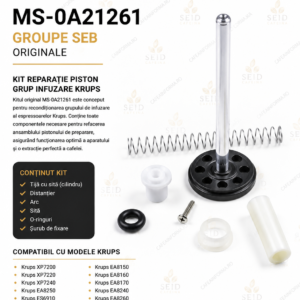 Kit reparație piston / grup infuzare Krups MS-0A21261 Original Groupe SEB